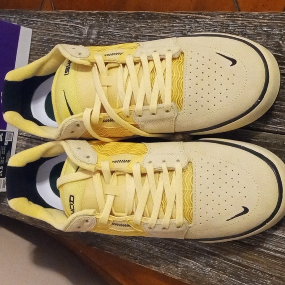 Nike SB ISHOD Size 13 Lemon Wash/Black Lemon Drop. NEW. - Picture 2 of 7